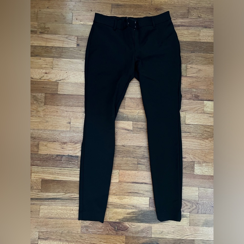 Express Skinny Super Stretch Dress Pants for Work, 6 LONG, Black
